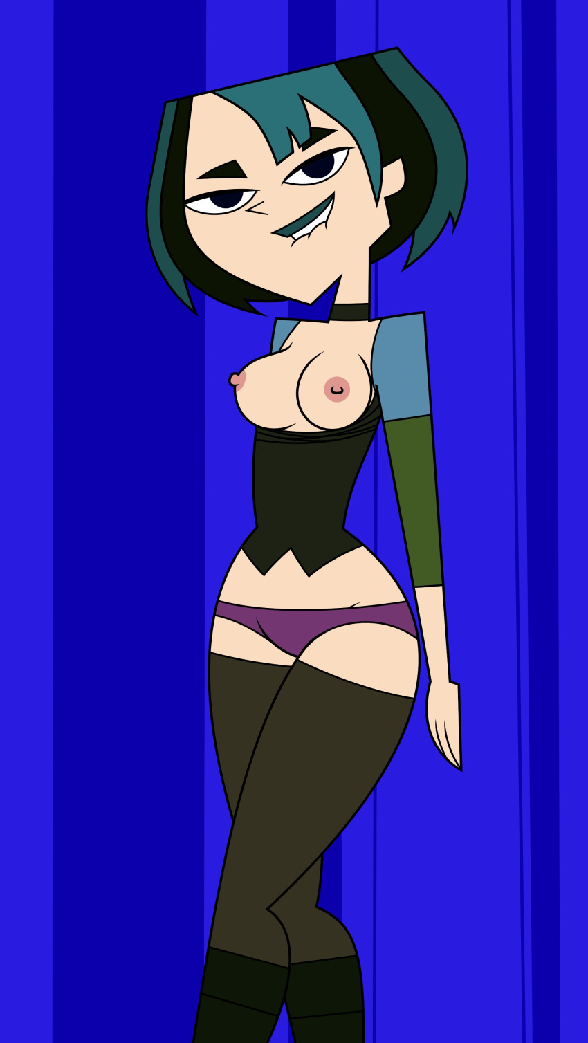 busty female female_focus female_only gwen_(tdi) hourglass_figure tagme tjlive5 total_drama_(series) total_drama_island wide_hips