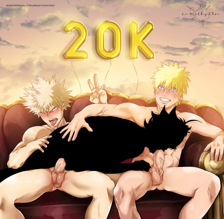 3boys alternate_version_available asta_(black_clover) black_clover blonde_hair blowjob crossover cum gay katsuki_bakugou lemilkychoc male male_only my_hero_academia naruto naruto_(series) naruto_shippuden penis sucking testicles threesome uncensored uzumaki_naruto veiny_penis yaoi