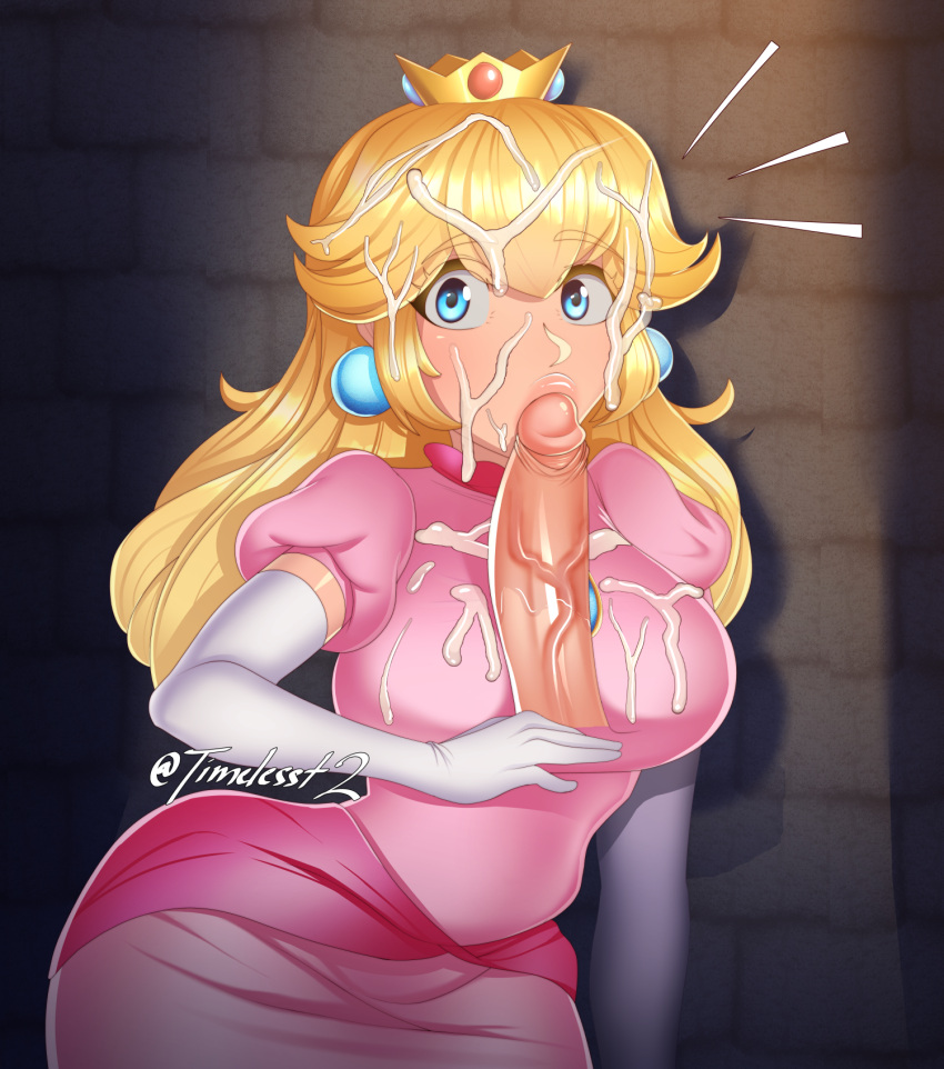 Princess Peach (Mario (Series)) Rule 34 Image