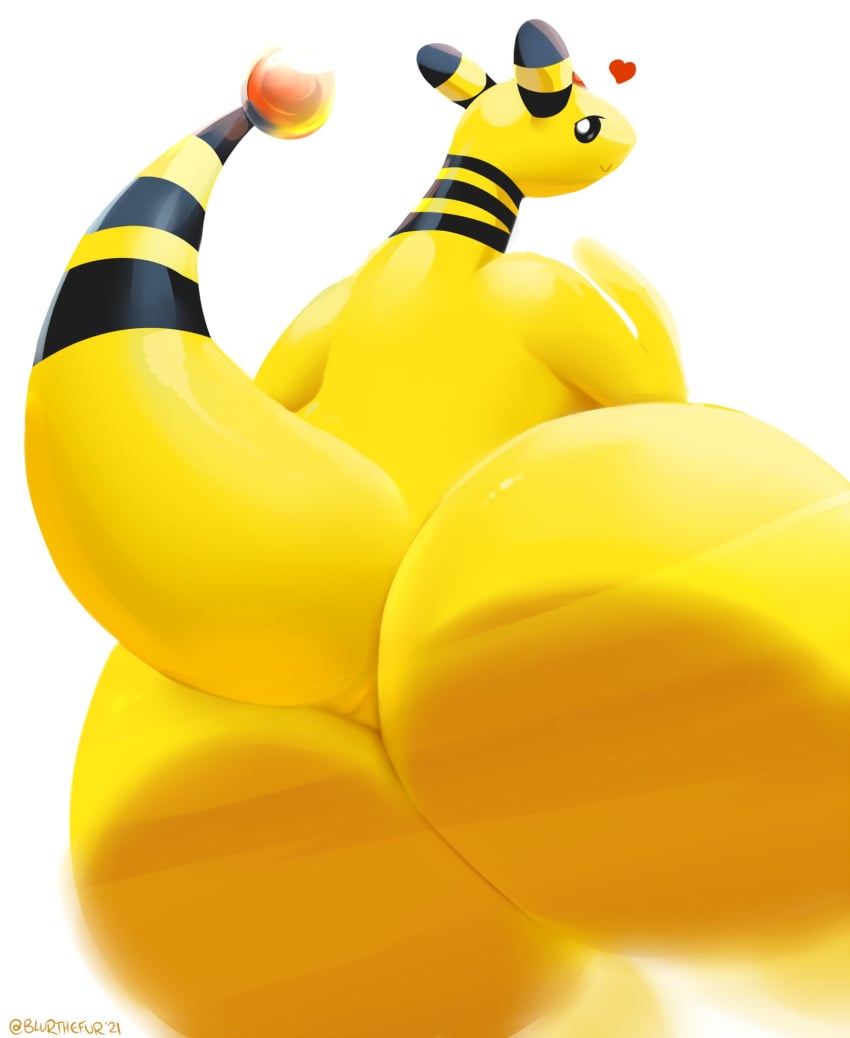 against_glass ambiguous_gender ampharos ass_on_glass blurthefur furry heart huge_ass nintendo pokémon_(species) pokemon pokemon_(species) video_games