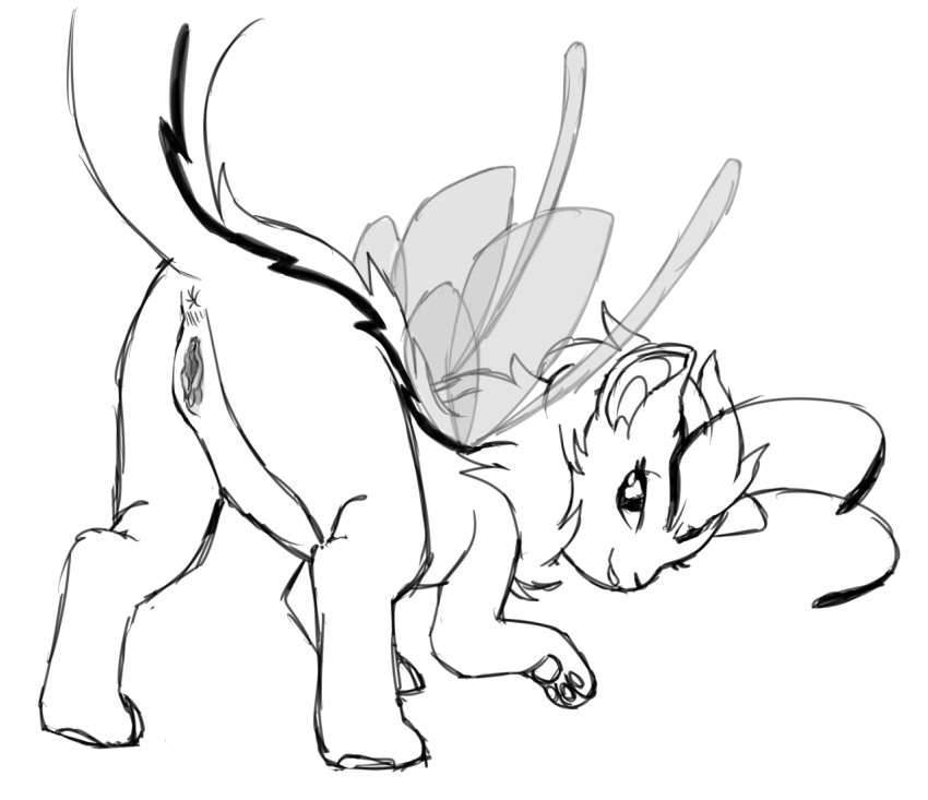 dick-diddler_(artist) faerie faerie_xweetok female neopet_(species) neopets pussy solo xweetok