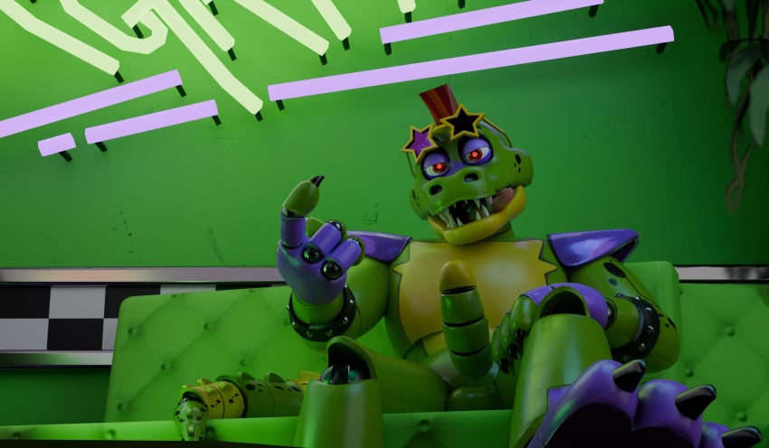 Montgomery Gator (Fnaf) Rule 34 Image