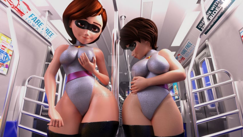 Elastigirl (The Incredibles 2 Supersuit) Rule 34 Image