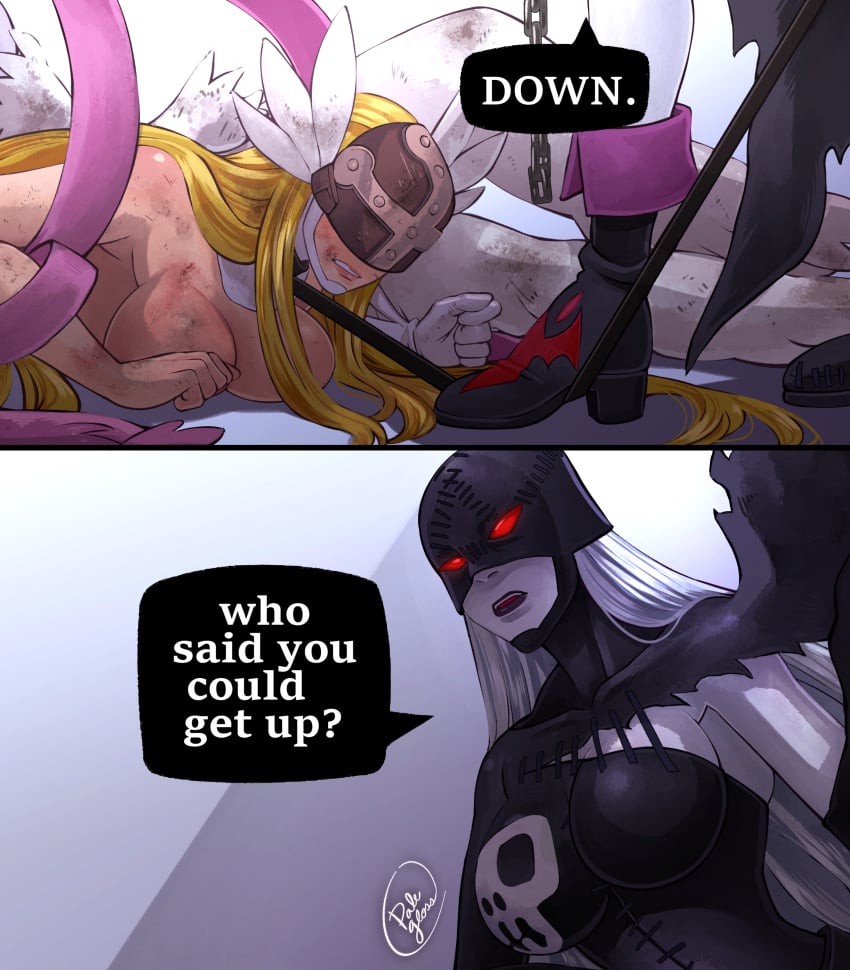 Angewomon (Digimon) Rule 34 Image