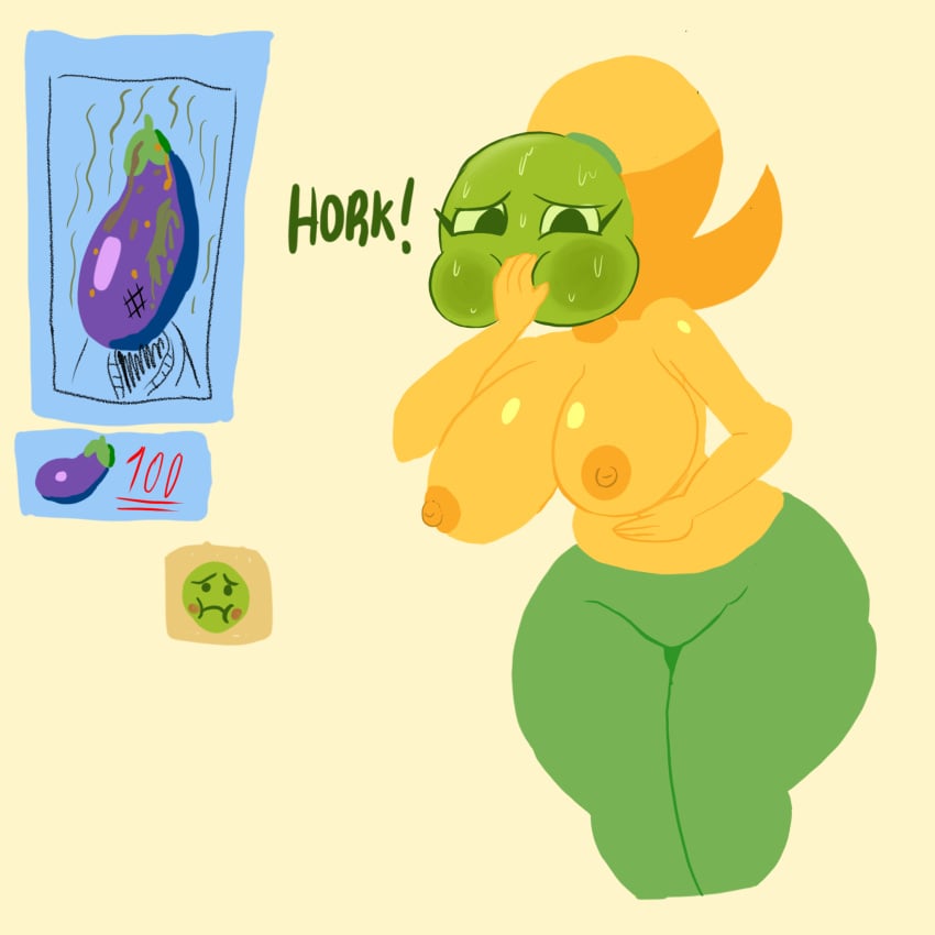 1girls anatomical_nonsense anthro anthro_only anthrofied ass bare_shoulders big_ass big_breasts big_butt breasts butt disgusted eggplant_emoji emoji_(race) emoji_slut emojifam_(sssir8) female female_only hair half_naked hips holding_vomit hourglass_figure huge_ass huge_breasts huge_butt humanoid large_ass large_breasts large_butt mob_face nausea nauseated no_outlines sick simple_background solo solo_female text thick thick_ass thick_thighs thighs unwashed_penis vomit vomit_filled_cheeks vomitklok wide_hips