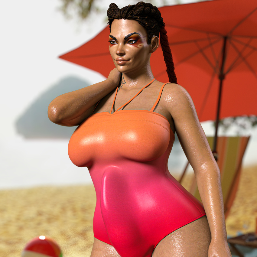 1futa 3d 3d_(artwork) apex_legends beach big_ass big_breasts big_bulge big_butt big_penis bubble_ass bubble_butt bulge chubby chubby_futanari dickgirl erection erection_under_clothes erection_under_clothing futanari high_resolution highres huge_ass huge_bulge huge_butt huge_cock loba_(apex_legends) penis_bulge penis_under_clothes penis_under_leotard penis_under_swimsuit solo_focus solo_futa sweat sweatdrop sweaty thick thick_ass thick_legs thick_penis thick_thighs tiltproofno wet wide_hips