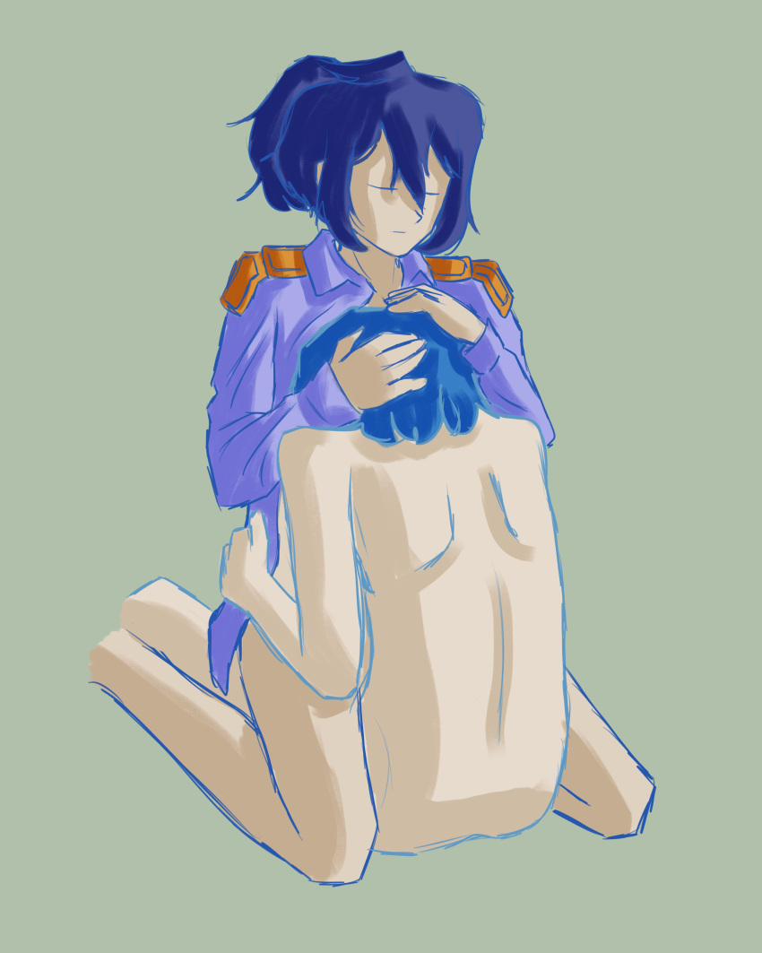 Blue Hair Rule 34 Image