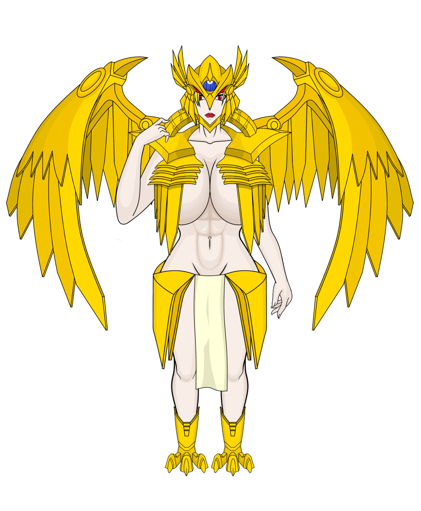 covered_breasts covered_nipples covered_pussy dragexd female functionally_nude nude nude_female tagme the_winged_dragon_of_ra white_background yu-gi-oh!