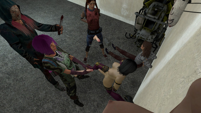 3d abuse abused dbd dead_by_daylight domination female_only futanari jade_(mortal_kombat) legion meg_thomas mileena mortal_kombat nancy_wheeler nea_karlsson pov