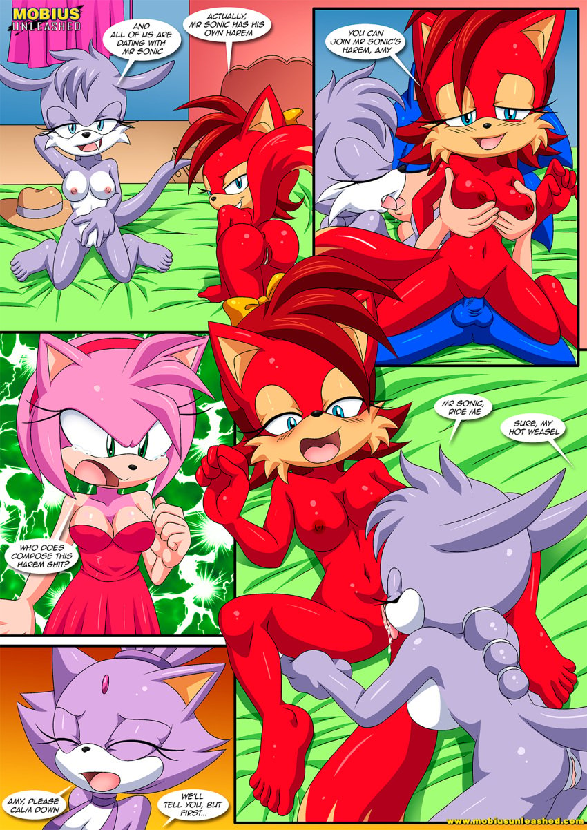 5_toes amy_rose anus ass balls bbmbbf blaze_the_cat blush breasts burning_love_(comic) comic feet female female/female fiona_fox kissing licking licking_pussy male male/female mobius_unleashed nicolette_the_weasel palcomix penis pussy sega sex sonic_(series) sonic_the_hedgehog sonic_the_hedgehog_(series) vaginal_penetration vaginal_sex yuri