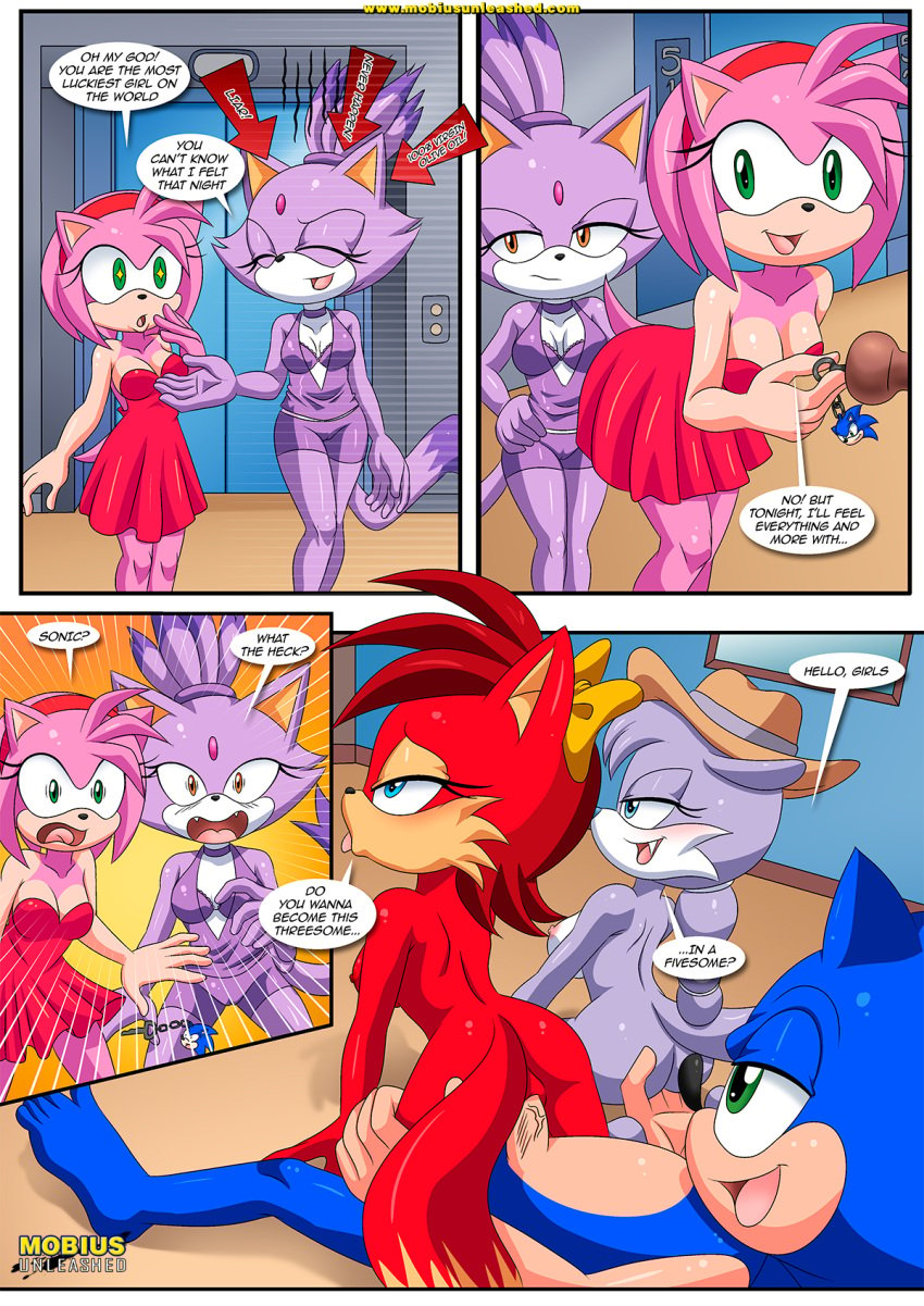 amy_rose anal anal_fingering anal_sex ass bbmbbf blaze_the_cat breasts burning_love_(comic) comic female fingering fiona_fox male male/female mobius_unleashed nicolette_the_weasel nude palcomix penis pussy sega sex sonic_(series) sonic_the_hedgehog sonic_the_hedgehog_(series)