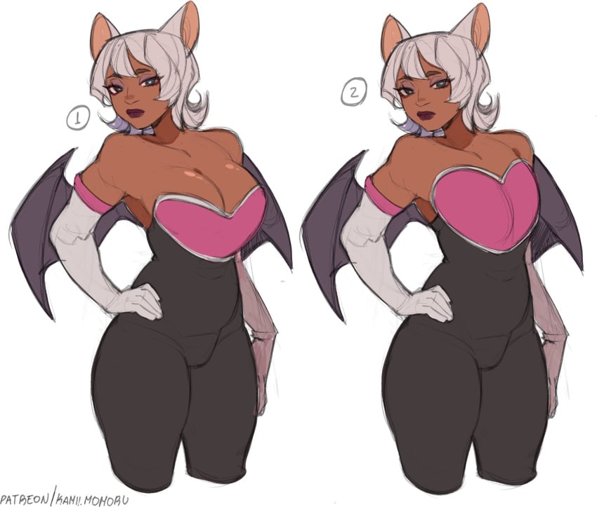 breasts different_angle humanized rouge_the_bat sonic_the_hedgehog_(series)
