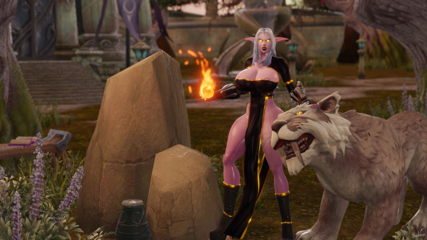 Night Elf (Warcraft) Rule 34 Image