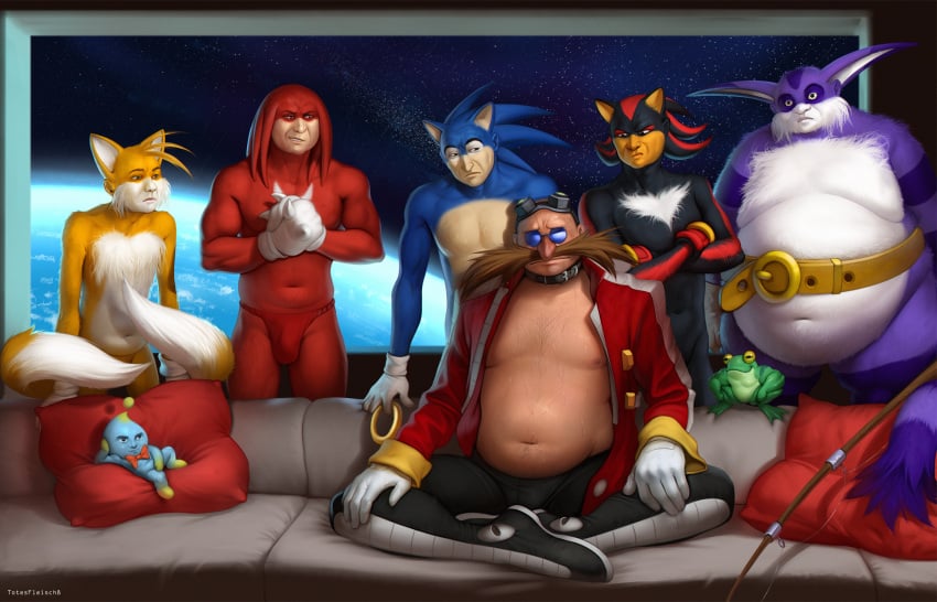 6+boys big_the_cat chao_(sonic) cheese_the_chao dr._eggman froggy_(sonic) gay knuckles_the_echidna male_only meme multiple_boys piper_perri_surrounded planet sega shadow_the_hedgehog sonic_(series) sonic_the_hedgehog sonic_the_hedgehog_(series) tagme tails totesfleisch8