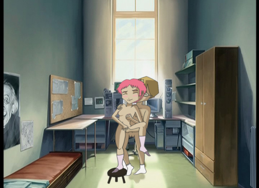 1boy 1girls aelita_schaeffer code_lyoko female jeremy_belpois male marinerman tagme