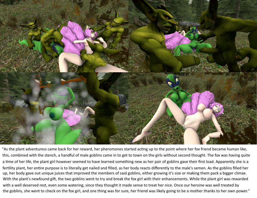 cum cum_in_mouth cum_in_pussy cum_inside enhancements fox fox_girl goblin goblin_male green_shadow_(pvz) handjob jayhog1992 oral oral_creampie oral_penetration oral_sex orgy paizuri peashooter_(pvz) penetration pheromones plant plant_girl plant_humanoid plantie plants_vs_zombies plants_vs_zombies:_heroes shower threesome titjob unknown_substance watering watering_can