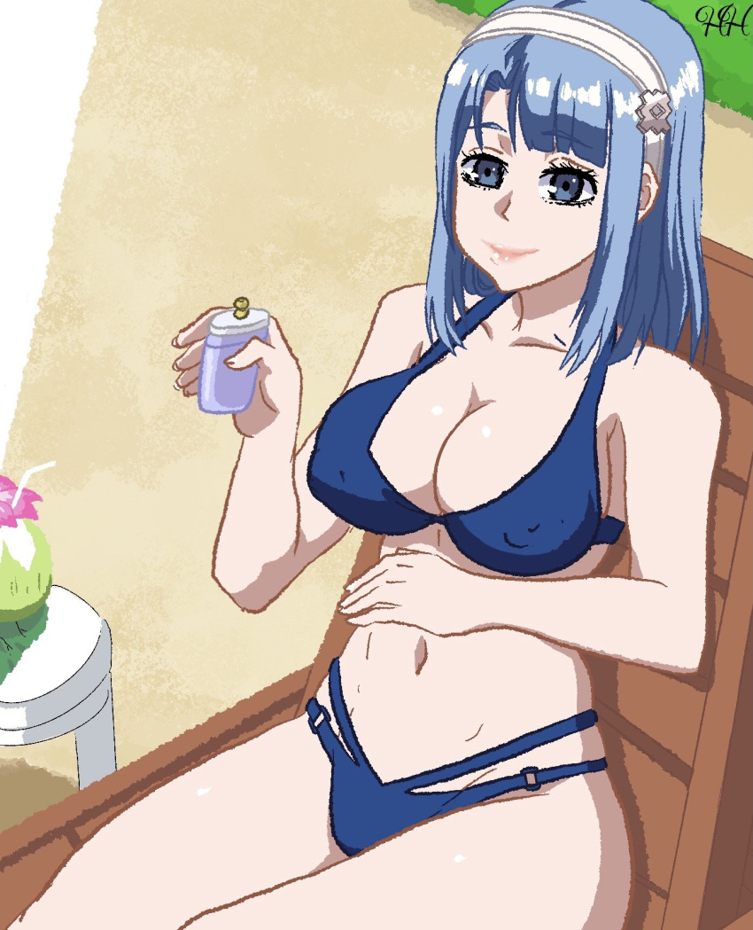 ass big_breasts bikini bikini_top do_you_love_your_mom_and_her_two-hit_multi-target_attacks? female henryhorny0 medhi tsuujou_kougeki_ga_zentai_kougeki_de_ni-kai_kougeki_no_okaasan_wa_suki_desu_ka?