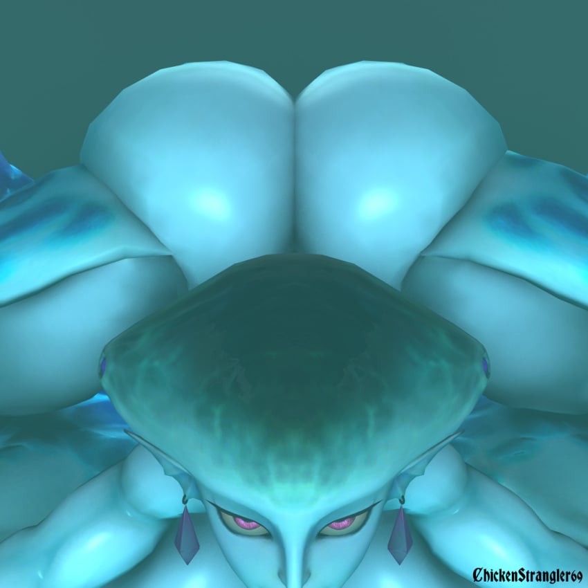 3d artist_name ass blue_skin chickenstrangler69 earrings face_down_ass_up fins hyper_ass looking_at_viewer nintendo ocarina_of_time princess_ruto purple_earrings purple_eyes self_upload sfm source_filmmaker the_legend_of_zelda the_legend_of_zelda:_ocarina_of_time