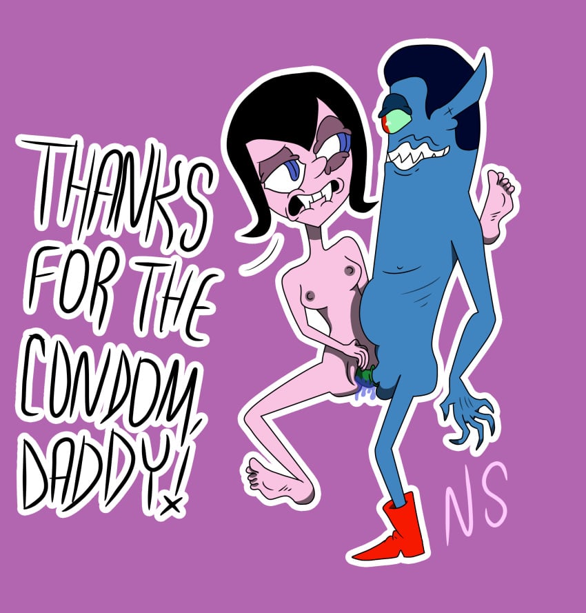 adventure_time blue_demon condom daddy ddlg female hotel_transylvania hunson_abadeer mavis_dracula