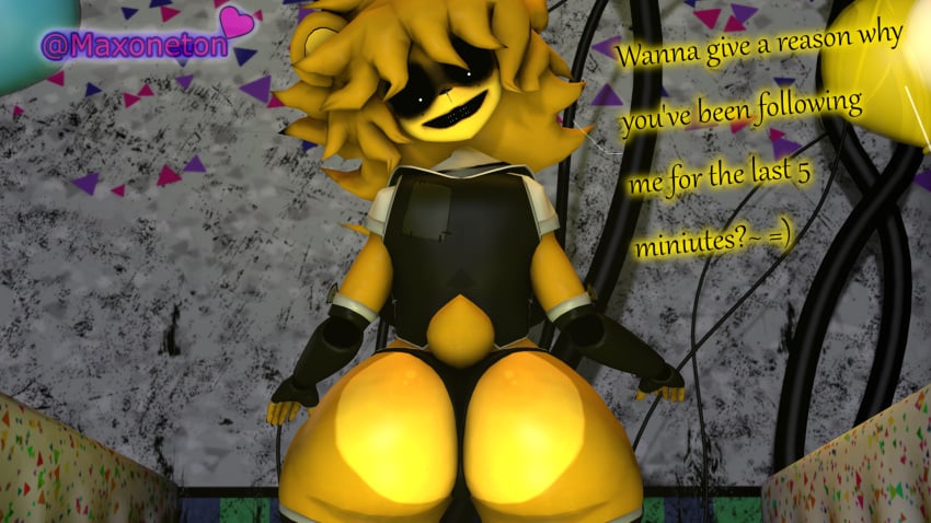 3d 3d_(artwork) 3d_model 3d_render ass ass_focus big_ass bubble_ass bubble_butt butt_crack butt_focus caught caught_in_the_act cryptiacurves detached_head fap_nights_at_frenni&#039;s female female_focus five_nights_at_freddy&#039;s fnia fredina&#039;s_nightclub furry ghost_girl golden_fredina_(cally3d) maxoneton nightmare_waifu robot_girl robot_humanoid sfm solo source_filmmaker teasing type_0