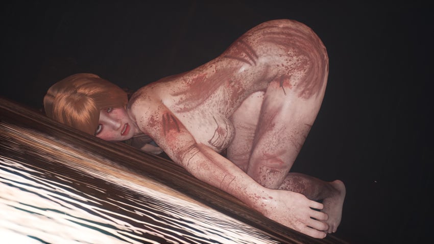 ass ass_closeup ass_up big_ass big_breasts blonde_hair breasts death defeated defeated_heroine domination female female_death jodi_(the_killing_antidote) long_hair naked naked_female ryona ryonaumaru tagme the_killing_antidote