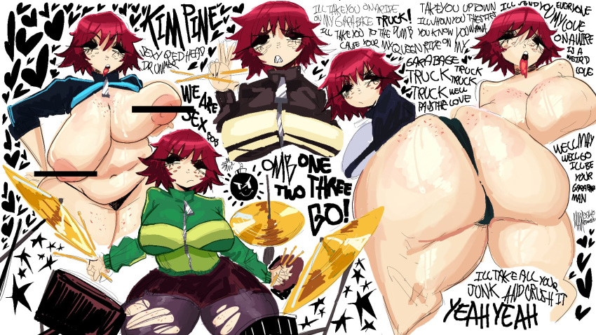 Kim Pine (Scott Pilgrim) Rule 34 Image