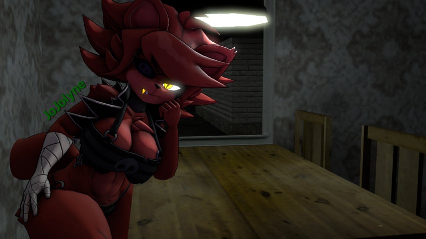 3d alternate_version_available big_ass big_breasts female female_only fexa five_nights_at_freddy's fredina's_nightclub sfm solo solo_female