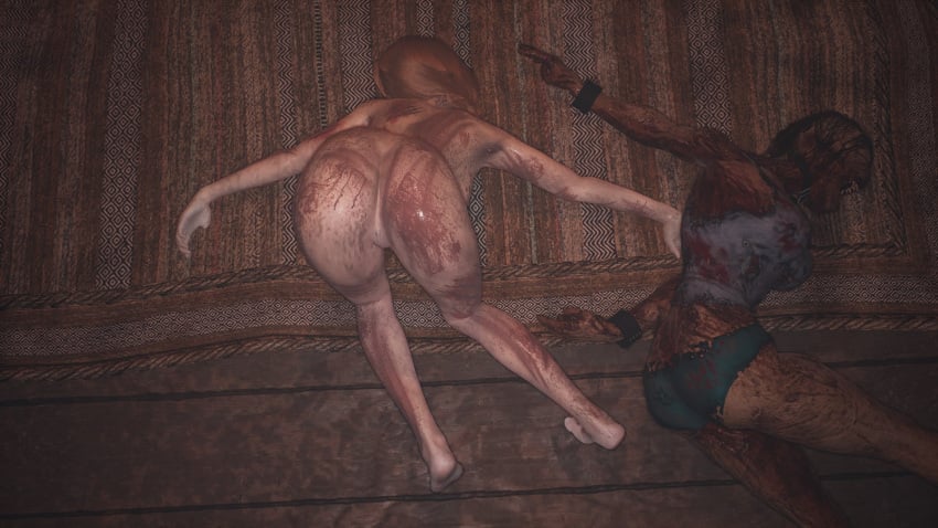 ass ass_closeup ass_up big_ass big_breasts blonde_hair death defeated defeated_heroine domination female female_death jodi_(the_killing_antidote) long_hair naked naked_female ryona ryonaumaru tagme the_killing_antidote