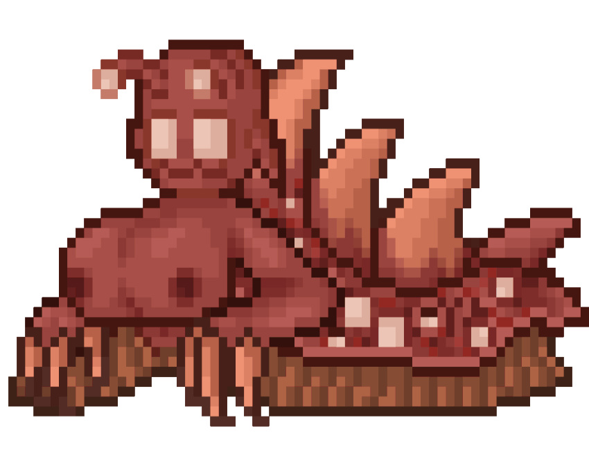 animated antennae breasts color colored herpling monster monster_girl nona_wufai pixel_art tagme terraria terraria_(workshop) transparent_background