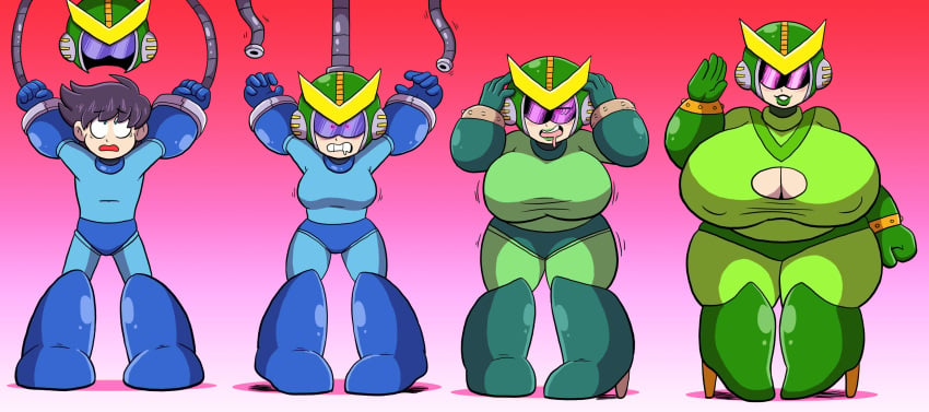 1boy 1girls ass ass_expansion big_ass big_breasts big_butt bimbo bimbofication breast_expansion breasts butt butt_expansion expansion female gender_transformation genderswap growth hips huge_ass huge_breasts huge_butt humanoid identity_death large_ass large_breasts large_butt male mega_man mega_man_(character) mega_man_(gameboy) prinnydood quint_(mega_man) robot robot_humanoid rule_63 shortstack thick thick_ass thick_thighs thighs transformation transformation_sequence voluptuous wide_hips