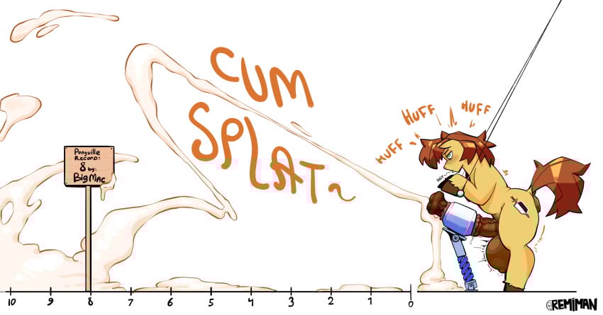 big_cumshot creamy_cum cum cumming cumming_while_penetrating excessive_cum friendship_is_magic furry hasbro lot_of_cum masturbation masturbator pony remiman sex_toy