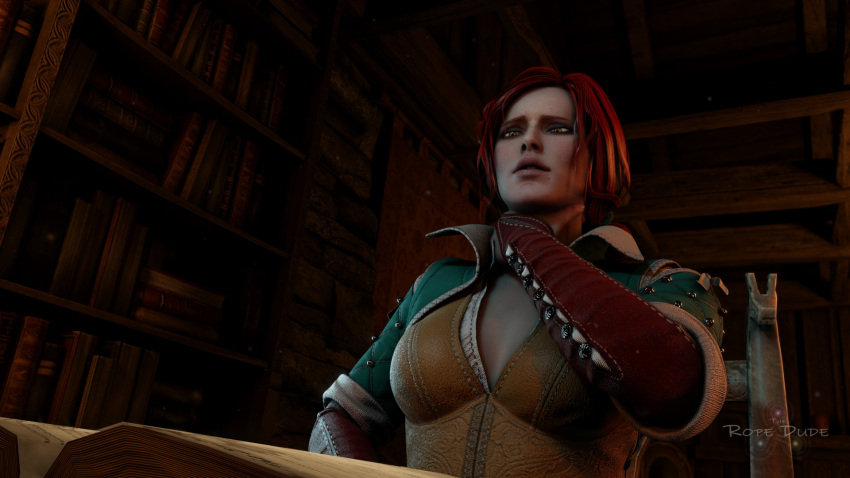 16:9_aspect_ratio 1girls 3d asphyxiation blender_(software) cd_projekt_red fanart female hand_on_throat high_resolution red_hair skellige solo solo_female strangling the_witcher_(series) the_witcher_3:_wild_hunt theropedude throat_massaging touching_neck triss_merigold very_high_resolution