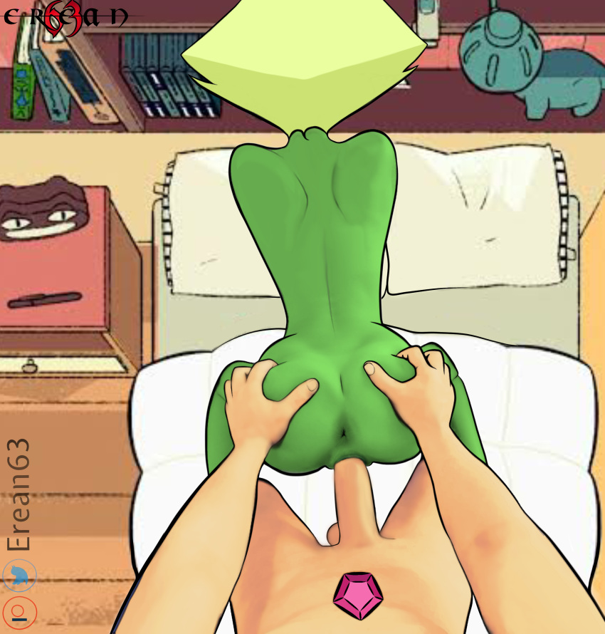 erean63 peridot_(steven_universe) steven_quartz_universe steven_universe unseen_male_face vaginal_penetration