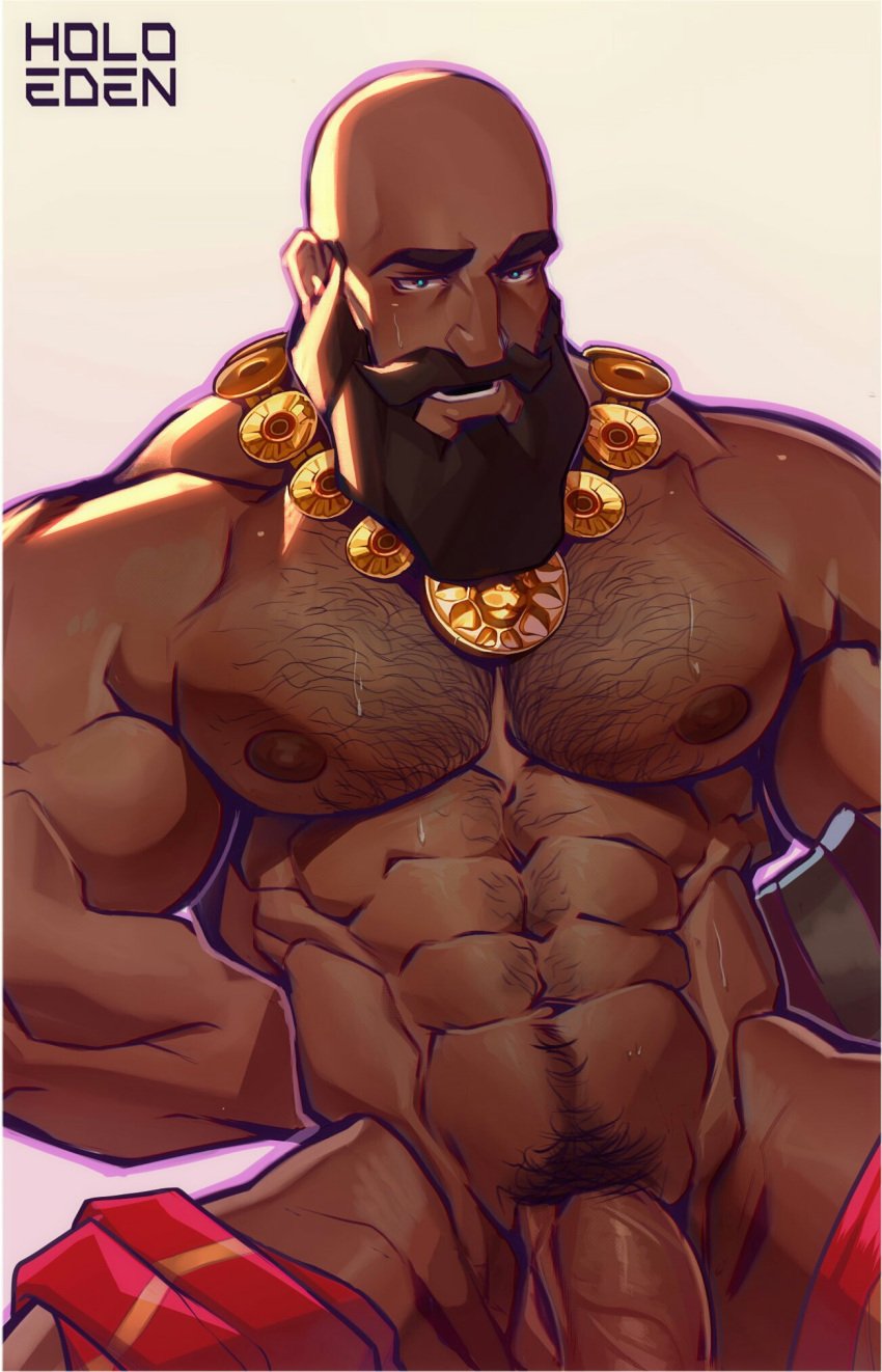 1male abs adonis_belt arms_behind_back bald ball_hair balls bara barazoku beard biceps big_balls big_penis big_testicles blush body_hair boner bound bound_arms chest_hair civilization civilization_vi clothing erect_nipples erect_penis erection gilgamesh_(civilization) gilgamesh_(mesopotamian_mythology) gilgamesh_(sumerian_mythology) gritted_teeth hairy hairy_balls hairy_chest hairy_male happy_trail hard_on holo_eden jacking_off large_balls large_penis large_testicles looking_pleasured low_hanging_testicles male_focus male_nipples male_only male_pubic_hair manly mesopotamian_mythology muscle muscled muscles muscular muscular_male nipples nude_male one_handed_masturbation orgasm_face pecs penis pubes pubic_hair smirk smirking solo_male standing_male stiffy stroking stroking_cock stroking_penis sumerian_mythology veiny_penis