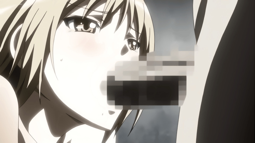 1girls 2boys animated blush censored censored_penis cum cum_on_body cum_on_face cumming cumshot ejaculation eyebrows eyelashes ichinose_riko light-skinned_female light_skin mmf_threesome mole mole_under_mouth mosaic_censoring oral pale-skinned_female pale_skin penis penis_in_mouth penis_in_pussy penis_out ran-sem ran_sem suzuki_mirano sweat sweatdrop threesome tongue vaginal_penetration white_skin