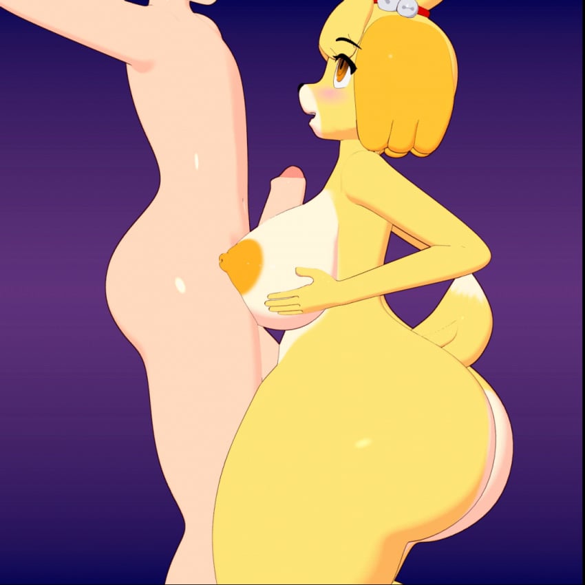 1:1 1boy 1girls 2021 3d 3d_(artwork) animal_crossing animated anthro areola ass balls bell big_areola big_balls big_breasts big_butt big_penis blonde_hair blush breast_play breasts canid canine canis curvy_figure digital_media_(artwork) domestic_dog duo eyelashes faceless_character faceless_male female female_on_human fingers foreskin fur genitals gif girly hair hetero high_framerate holding_breast hourglass_figure huge_balls huge_breasts huge_butt huge_cock human human_on_anthro ikugo ikugo_(artist) interspecies isabelle_(animal_crossing) kneeling looking_at_another looking_at_partner male male/female male_human/female_anthro male_on_anthro mammal multicolored_body multicolored_fur navel nintendo nipples nude orange_eyes paizuri penis purple_background sex shih_tzu short_playtime simple_background smile standing straight tan_body tan_skin thick_thighs titfuck titjob toy_dog uncircumcised uncut video_games voluptuous white_body white_fur wide_hips yellow_body yellow_fur