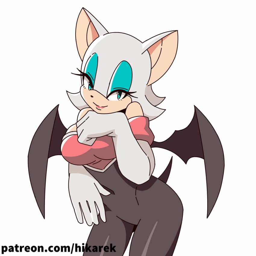 2d animated anthro bat breasts chiropteran color elbow_gloves eyeshadow female female_only flashing frame_by_frame fully_clothed gif gloves hikarek looking_at_viewer makeup mobian mobian_(species) mobian_bat nipples rouge_the_bat sega sonic_(series) sonic_adventure_2 sonic_the_hedgehog_(series) suit tan_body tan_skin tongue tongue_out white_hair wings