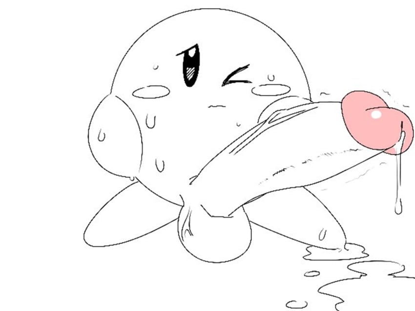 adorable ashamed balls big_balls big_penis big_testicles blush blush cum cumshot cute cute_face handjob huge_balls huge_cock huge_testicles kirby kirby_(series) male male_only mammal masturbation meow25meow nervous nervous_face nintendo penis solo solo_male sweat sweating testicles