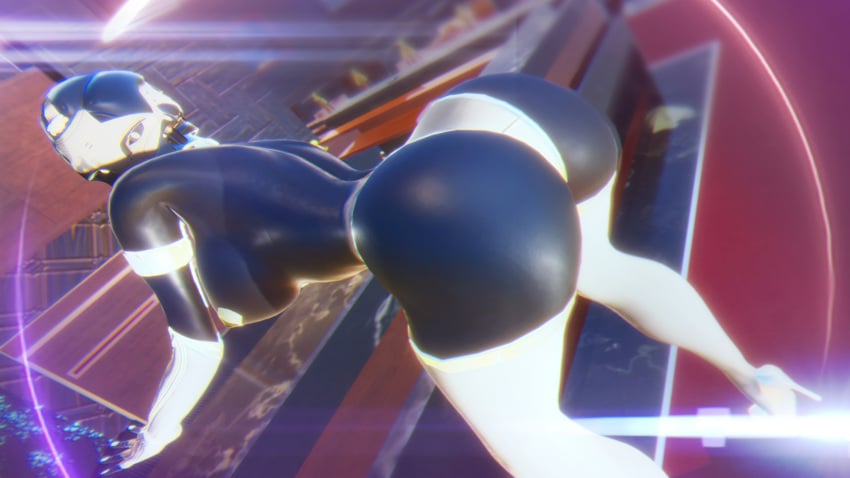 3d ada-1 ass_focus bent_over big_ass breasts bungie destiny_(game) destiny_2 elbow_gloves exo female_only fingerless_gloves gloves high_heels huge_ass looking_at_viewer nails panties pasties robot_girl sonicfreak stockings stop_thinking_about_sex thighhighs