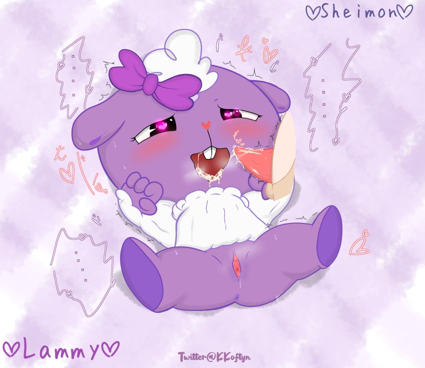 anthro friends happy happy_tree_friends khopita lammy_(htf) sheimon