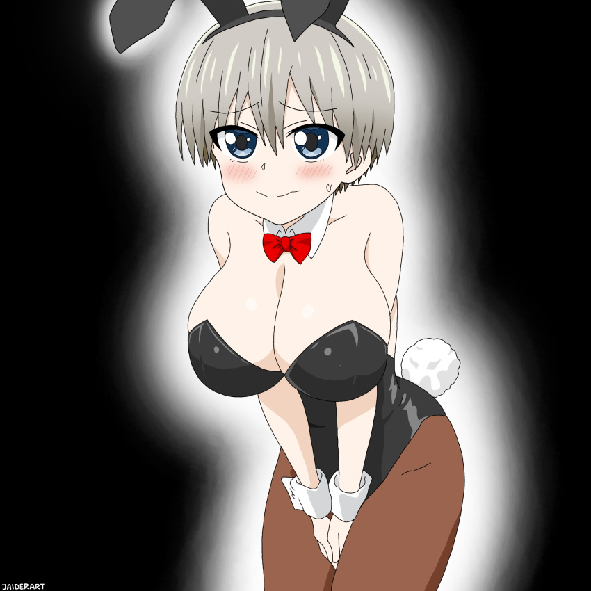 animal_ears bunny_ears bunnysuit cosplay jaiderart tagme uzaki-chan_wa_asobitai! uzaki_hana