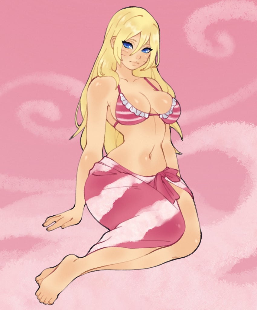 1girls bare_arms bare_legs bare_shoulders barefoot bedroom_eyes belly belly_button big_breasts bikini bikini_top blonde_hair blue_eyes boruko boruto:_naruto_next_generations busty canon_costume canon_genderswap child_bearing_hips cleavage clothed clothing curvaceous curvy curvy_body curvy_female curvy_figure facial_markings feet feet_together female female_focus female_only foot_fetish gender_transformation genderswap_(mtf) hi_res high_resolution highres hips hourglass_figure large_breasts light-skinned_female light_skin lips lipstick long_hair long_skirt looking_at_viewer moonphase47 naruto naruto_(series) pale-skinned_female pale_skin partially_clothed pink_bikini pink_bikini_top pink_lips pink_lipstick pink_swimsuit pinup revealing_clothes rule_63 seductive seductive_eyes seductive_look sexy_no_jutsu shounen_jump sitting skirt solo solo_female solo_focus swimsuit thick_thighs thighs toes uzumaki_boruto very_long_hair voluptuous voluptuous_female wavy_hair whisker_markings whiskers wide_hips yellow_hair