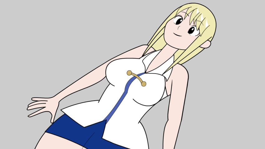 1girls 5_fingers animated ass ass_expansion bare_shoulders big_ass big_breasts big_butt black_eyes blonde blonde_hair breast_expansion breasts butt butt_expansion clothing confusion expansion fairy_tail female female_only grey_background growth hair hips huge_ass huge_breasts huge_butt human human_only humanoid jackurai large_ass large_breasts large_butt lucy_heartfilia shocked shounen_jump simple_background smile solo solo_female thick thick_ass thick_thighs thighs wide_hips