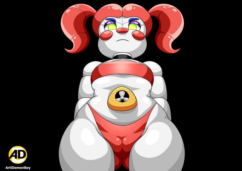 artidemonboy baby_(fnafsl) circus_baby circus_baby_(fnaf) circus_baby_(sausagesspicy) five_nights_at_freddy's five_nights_at_freddy's:_sister_location fnaf green_eyes red_hair scottgames sister_location