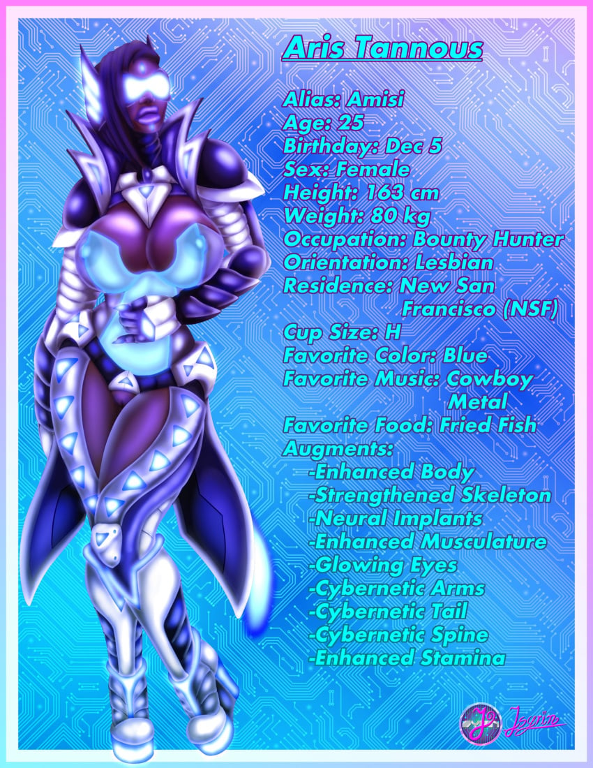 amisi_(neo_world_order) bimbo busty character_sheet cyberpunk cyberunique dark-skinned_female dark_skin female female_focus female_only hourglass_figure jsyrin neo_world_order standing synthwave tagme wide_hips