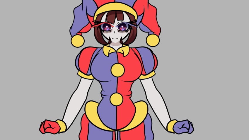 breasts circus digial digital_circus female jngpixel patreon pomni_(the_amazing_digital_circus)