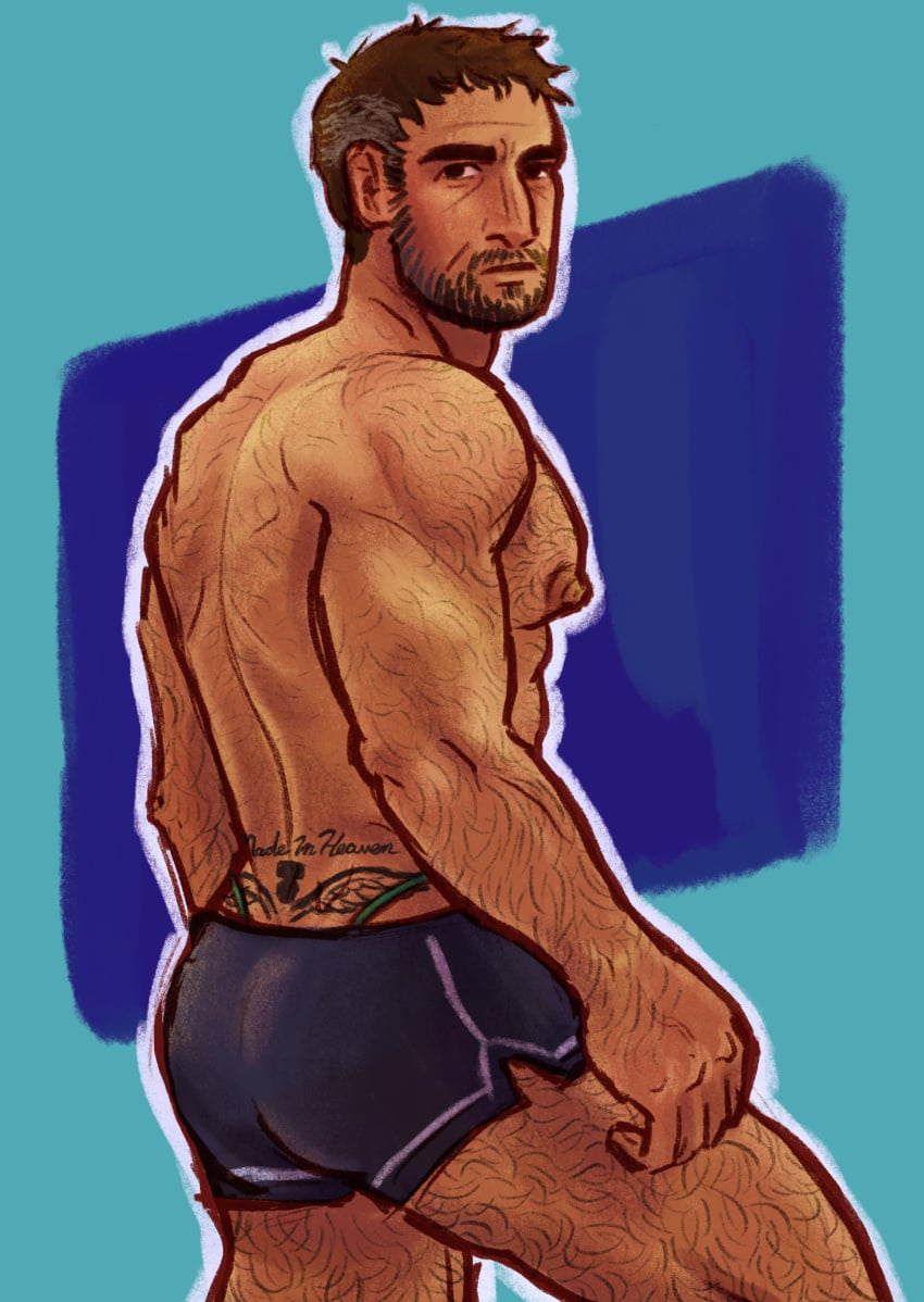 Chris Redfield (Resident Evil) Rule 34 Image