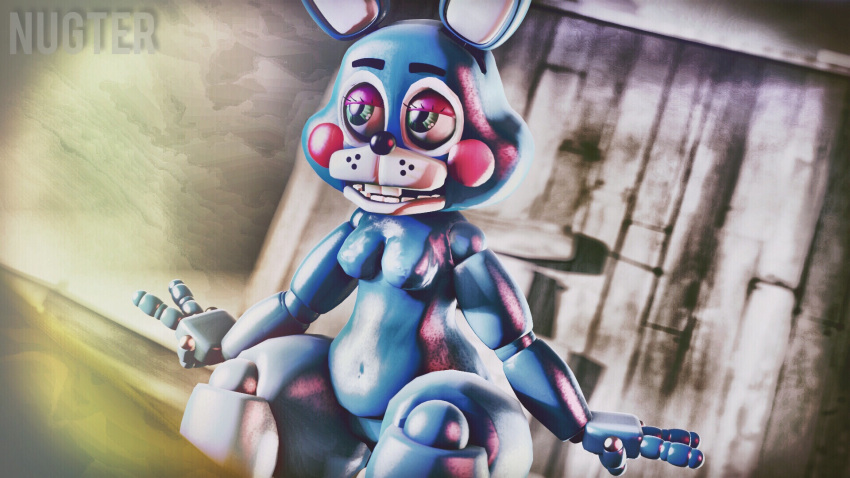 Toy Bonnie (Fnaf) Rule 34 Image