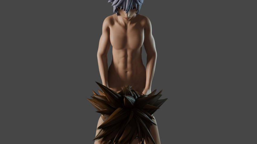 anal gay grabbing_ass hands_on_wall kingdom_hearts kingdom_hearts_358/2_days kingdom_hearts_birth_by_sleep kingdom_hearts_chain_of_memories kingdom_hearts_ii looking_back looking_down male_only open_mouth riku sora soriku thick_penis thin_penis yaoi