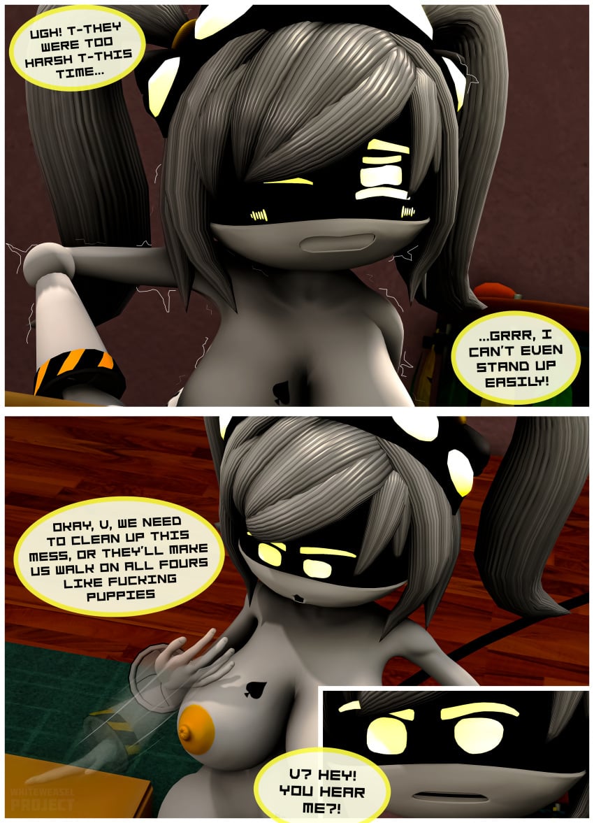 J (Murder Drones) Rule 34 Image